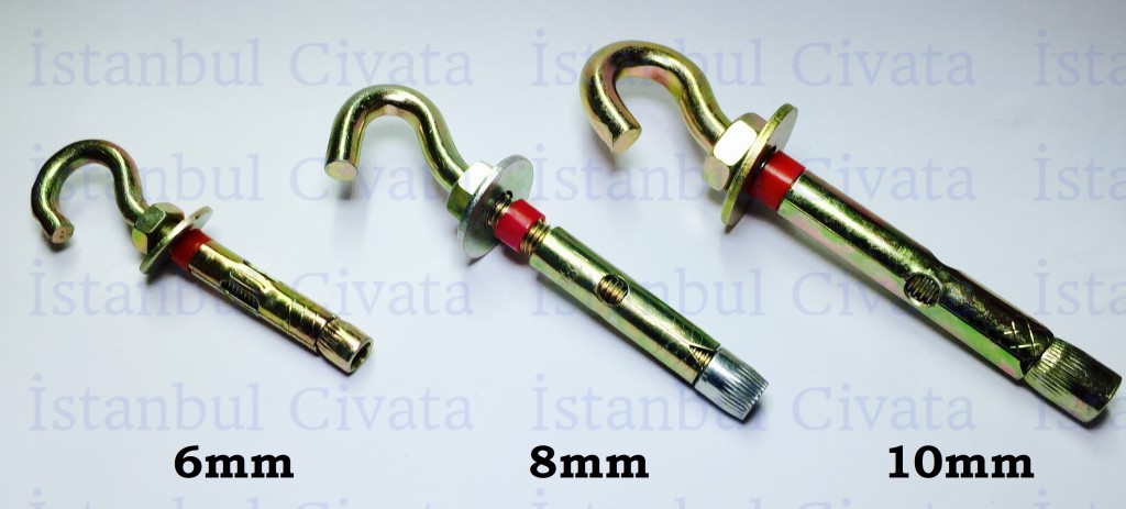 açık kancalı dübel