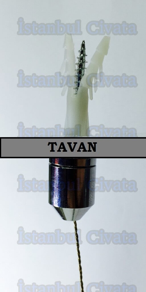 tavan askı aparatları