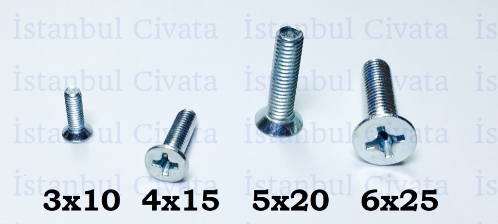 yıldız havşa başlı vida