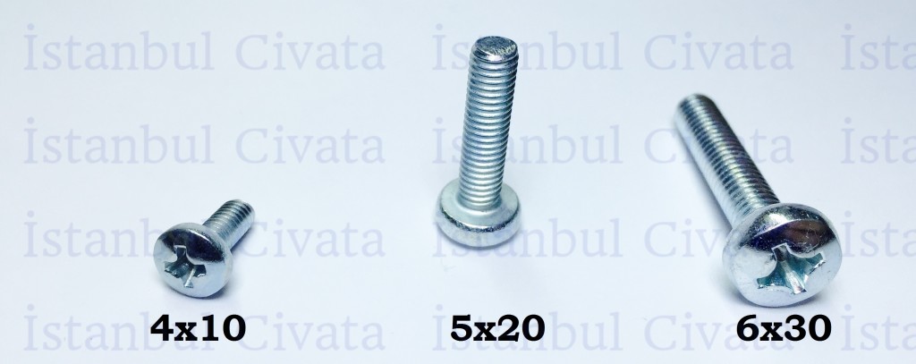 yıldız silindir başlı vida